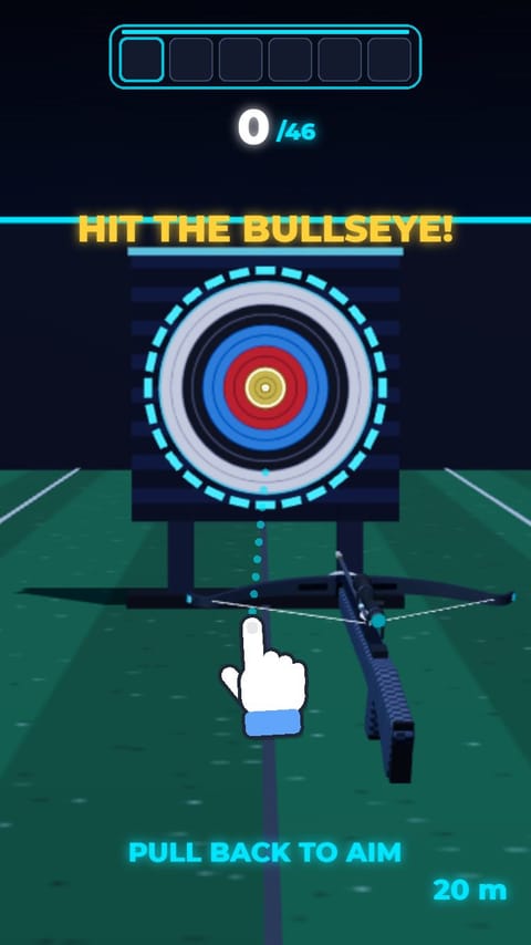 Archery Range - Night Range template preview