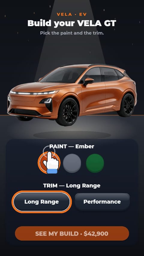 Automotive – Endless Drive playable ad template preview
