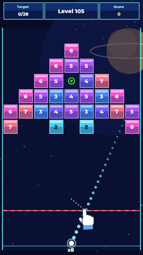 Brick Bounce - Star Breaker playable ad template preview