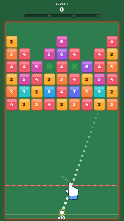 Brick Bounce - Candy Bricks playable ad template preview