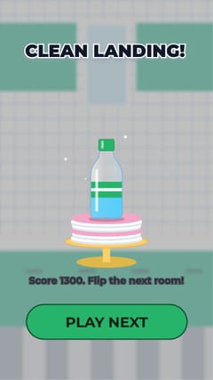 Bottle Flip - Kitchen end card