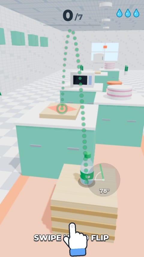 Bottle Flip - Kitchen template preview