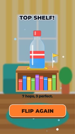 Bottle Flip - Living Room end card