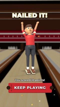 Bowling Strike - Classic Alley end card