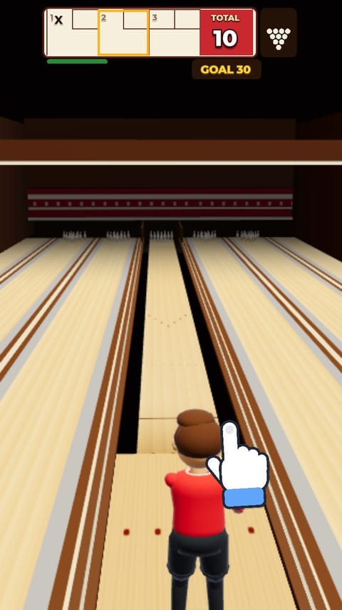Bowling Strike - Classic Alley template preview