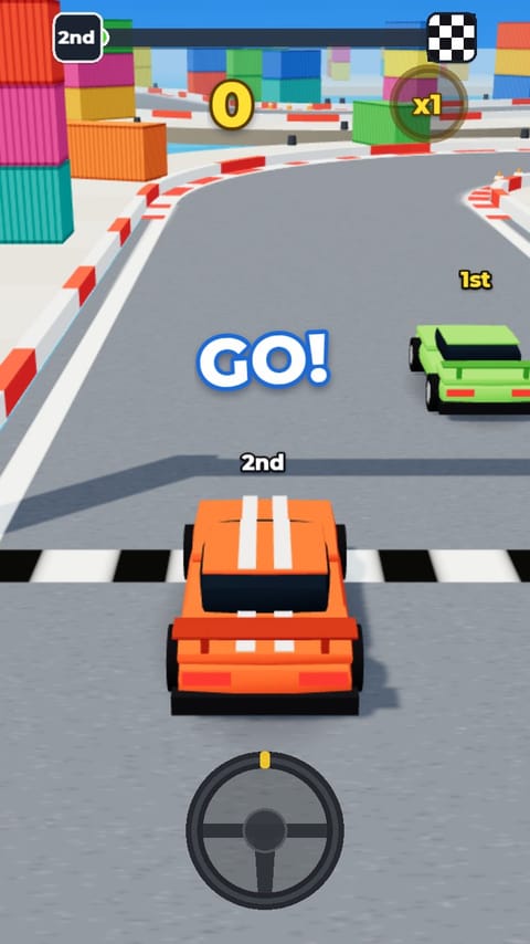 Car Drift - Harbour playable ad template preview