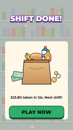 Cashier - Fresh Market end card