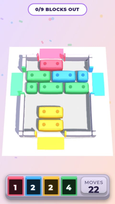 Block Slide - Candy Pop playable ad template preview