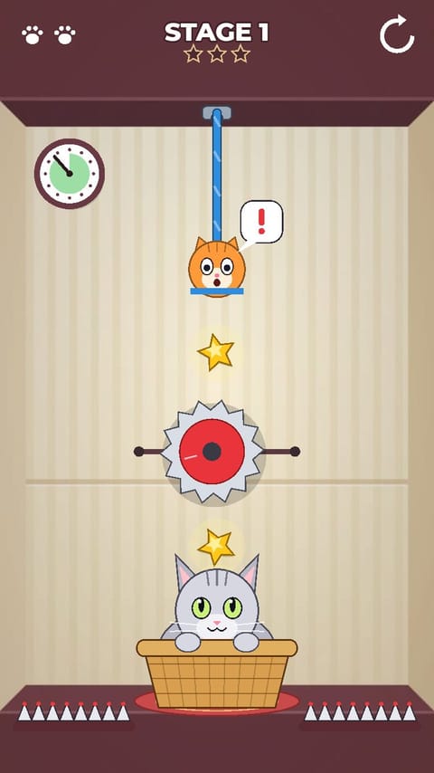 Rope Snip - Rescue Room playable ad template preview