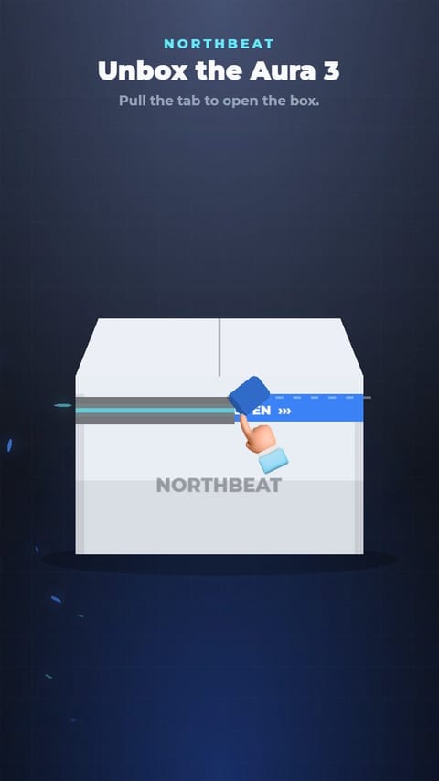 Electronics – Unbox It playable ad template preview
