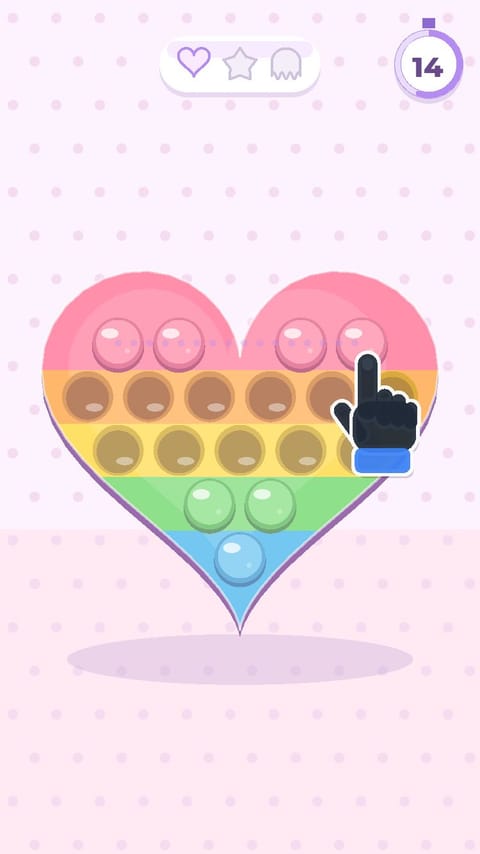 Fidget Pop - Rainbow Toys template preview