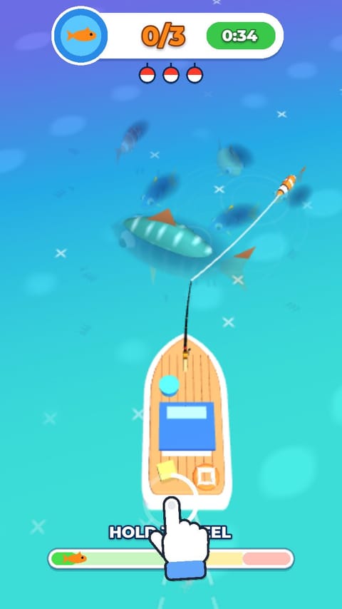 Fishing - Cartoon Sea playable ad template preview