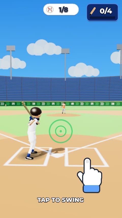 Home Run Derby - Day playable ad template preview