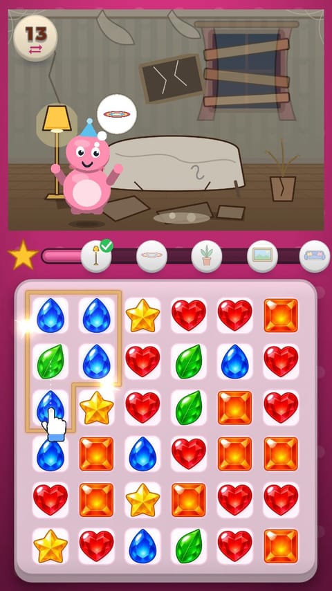 Match 3 - Cottage Makeover template preview