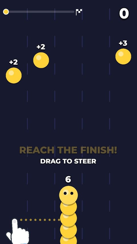 Number Snake - Arcade Track template preview