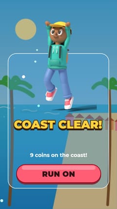 3D Runner - Seaside Line end card