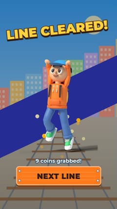3D Runner - City Line end card