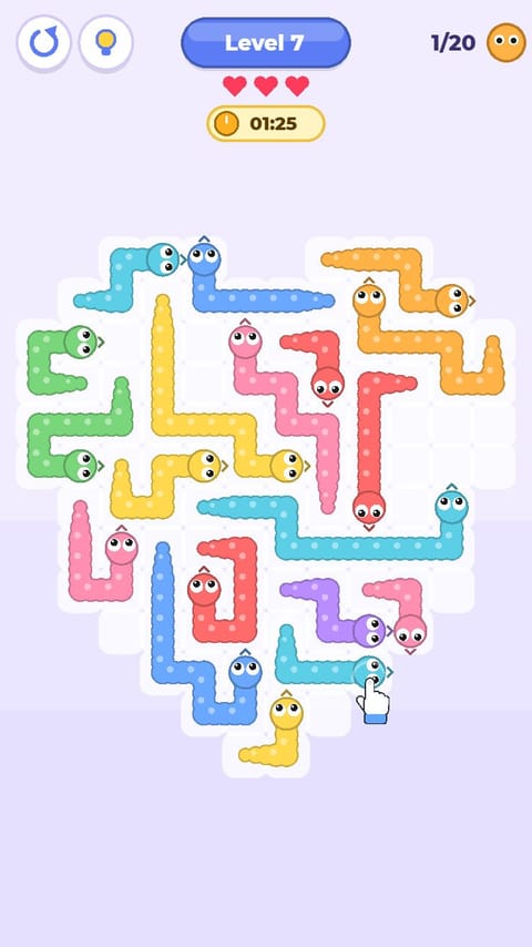 Snake Escape - Slither Maze playable ad template preview