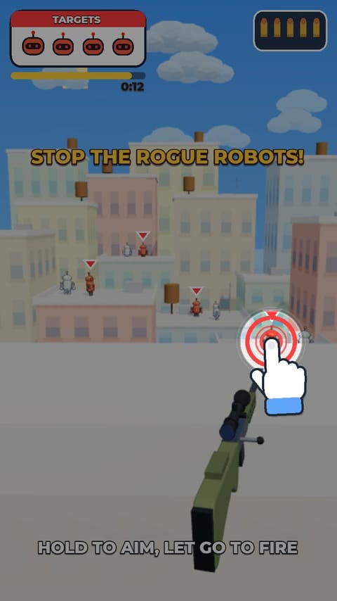 Sniper - City Rooftops template preview