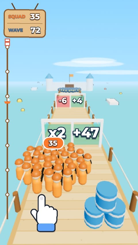 Squad Gates - Harbour Boardwalk template preview