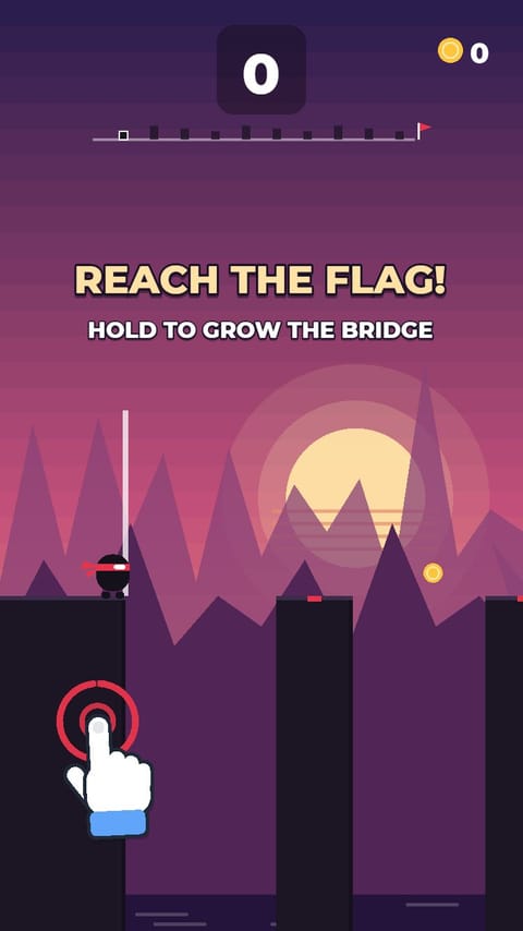 Stretch Bridge - Dusk template preview