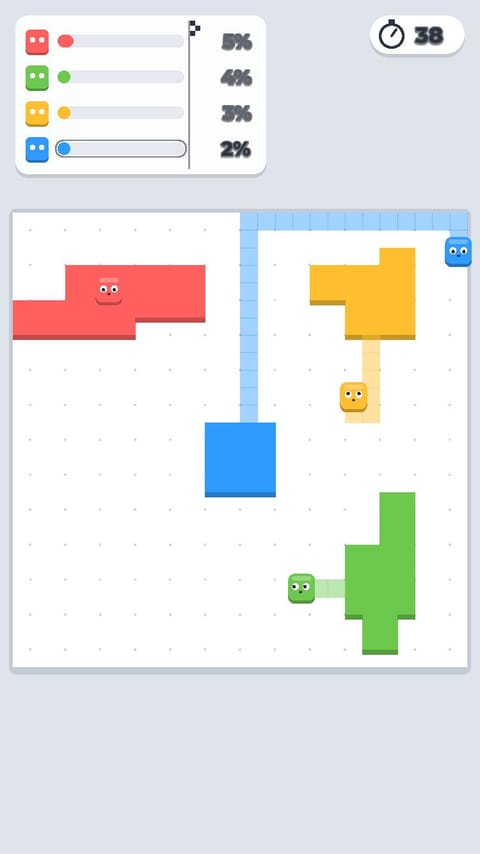 Territory Grab - Paper template preview