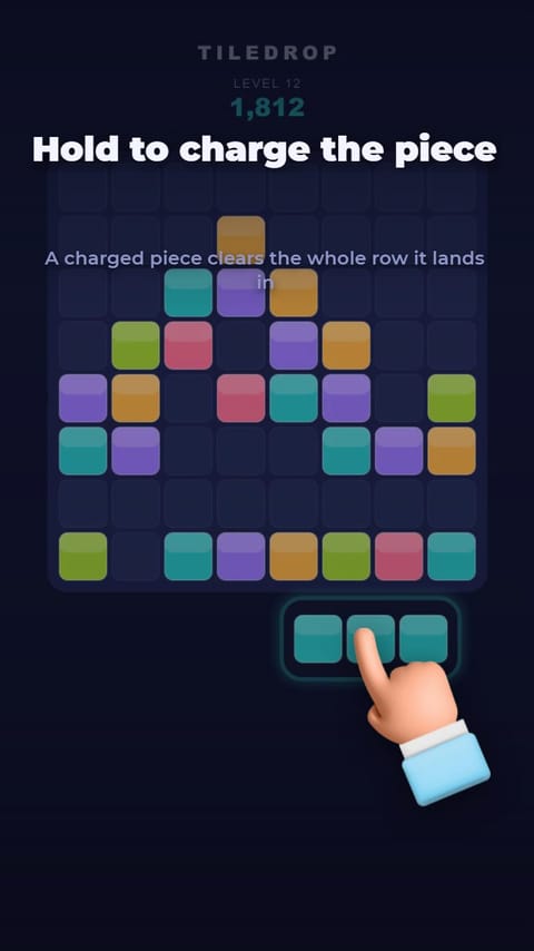Block Puzzle – Tiledrop playable ad template preview