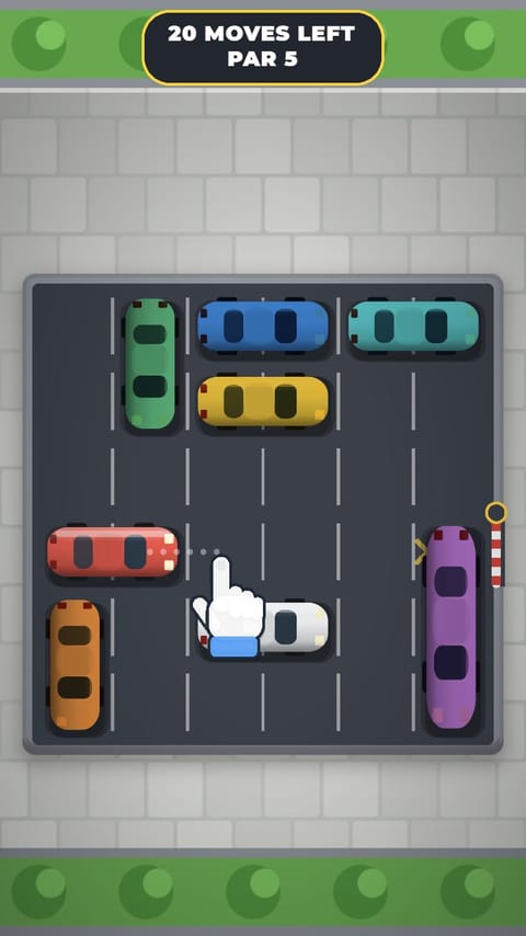 Unblock - Park Out playable ad template preview