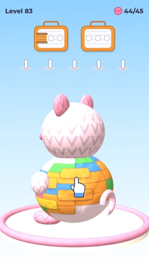 Wool Knit - Cozy Purrl playable ad template preview