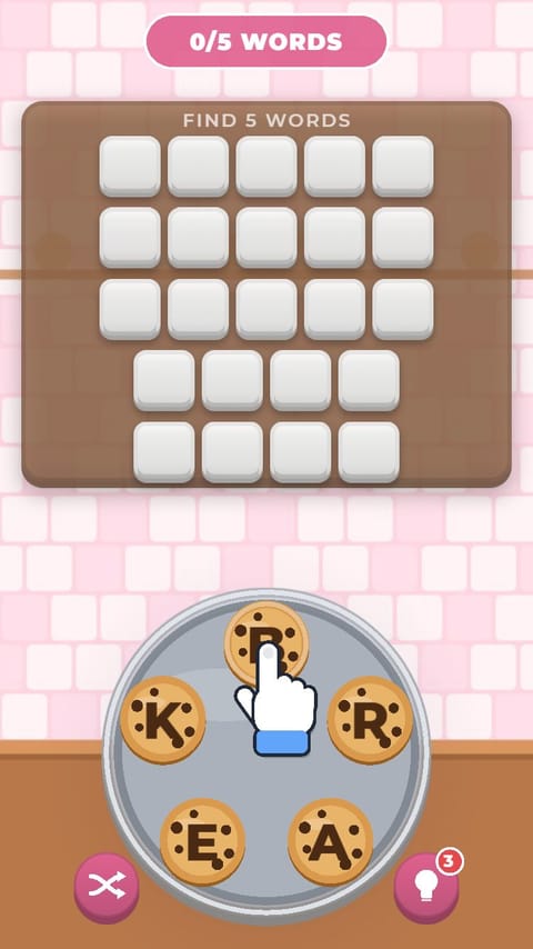 Word Connect - Cookie Bakery playable ad template preview