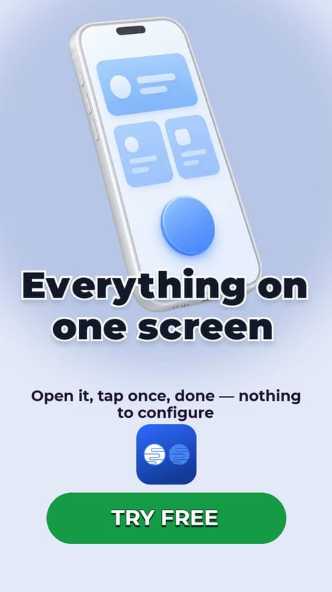 Simple. Fast. Fun. – Device Mockup playable ad template preview