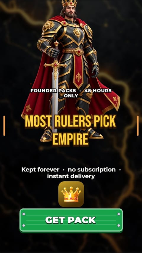 Build Your Empire – Pricing Tiers playable ad template preview