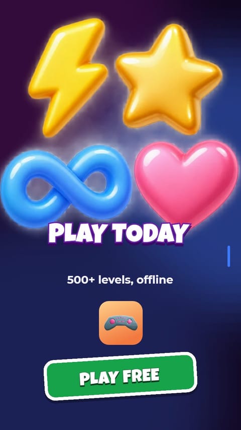 Play Today – Feature Grid playable ad template preview