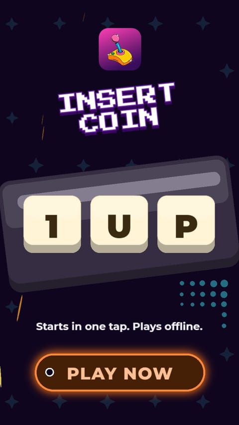Insert Coin – Comparison playable ad template preview